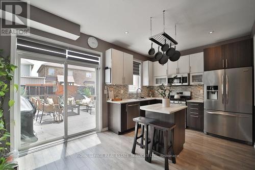 15 Mcallistar Drive, Hamilton, ON - Indoor Photo Showing Kitchen With Stainless Steel Kitchen With Upgraded Kitchen