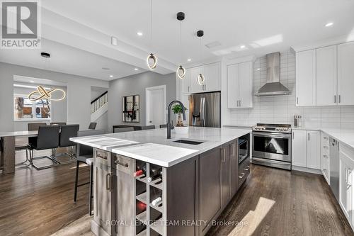 307 Fairmont Avenue, Ottawa, ON - Indoor Photo Showing Kitchen With Upgraded Kitchen