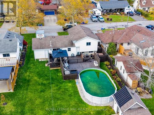 2455 Coral Avenue, Fort Erie (Stevensville), ON - Outdoor With Above Ground Pool With Deck Patio Veranda