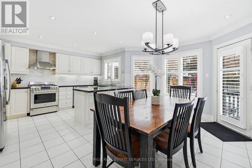 Large Gourmet Eat-In Kitchen w/California Shutters - 2017 Peak Place, Oakville, ON - Indoor