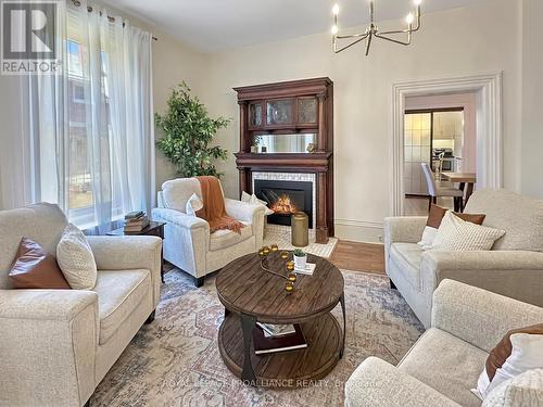 52 West Front Street, Stirling-Rawdon (Stirling Ward), ON - Indoor Photo Showing Living Room With Fireplace