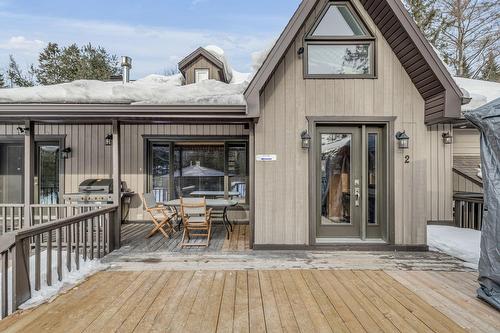 Façade - 2 Imp. Des Labours, Stoneham-Et-Tewkesbury, QC - Outdoor With Deck Patio Veranda With Exterior