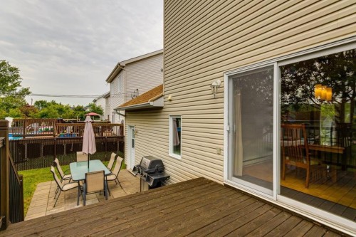 Face arrière - 39 Rue Des Saphirs, L'Île-Perrot, QC - Outdoor With Deck Patio Veranda With Exterior