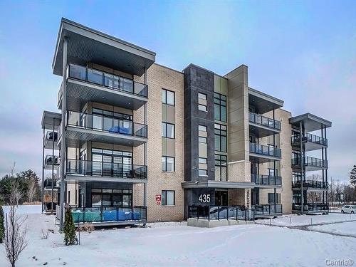 Façade - 105-435 Rue De L'Atmosphère, Gatineau (Aylmer), QC - Outdoor With Balcony With Facade