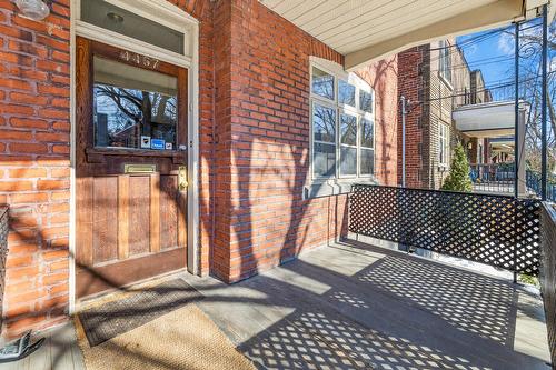 Entrée extérieure - 4457  - 4459 Av. Wilson, Montréal (Côte-Des-Neiges/Notre-Dame-De-Grâce), QC - Outdoor With Deck Patio Veranda With Exterior