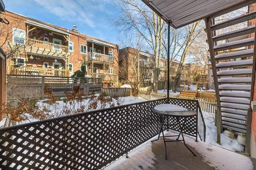 Terrasse - 4457  - 4459 Av. Wilson, Montréal (Côte-Des-Neiges/Notre-Dame-De-Grâce), QC - Outdoor With Deck Patio Veranda