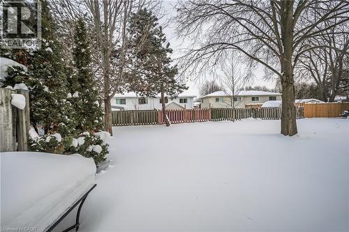 Backyard and a residential view - 375 Kingscourt Drive Unit# 21, Waterloo, ON - Outdoor