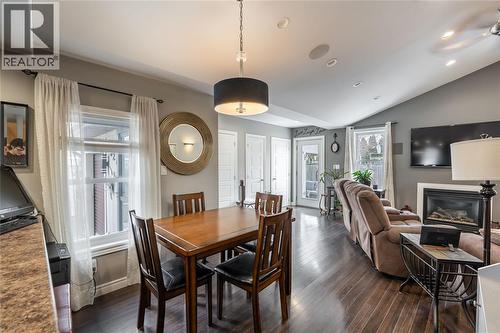 324 Queen Street, Wallaceburg, ON - Indoor Photo Showing Dining Room With Fireplace