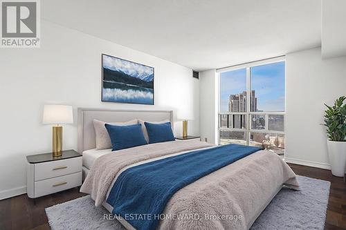 1901 - 195 Wynford Drive, Toronto, ON - Indoor Photo Showing Bedroom