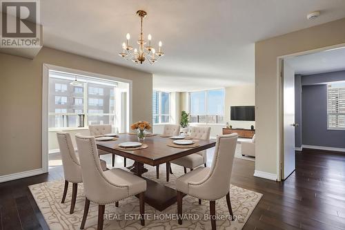 1901 - 195 Wynford Drive, Toronto, ON - Indoor Photo Showing Dining Room