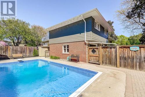 Endless Summer Fun - 351 Strathcona Drive, Burlington, ON - Outdoor With In Ground Pool