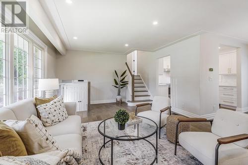 Spacious Family Room - 351 Strathcona Drive, Burlington, ON - Indoor Photo Showing Living Room