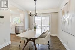 Dining Room with sliding door to rear yard - 