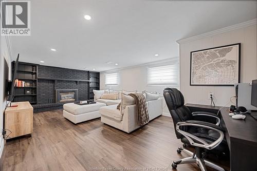 945 Laurier, Lasalle, ON - Indoor With Fireplace