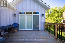 Walkout patio off main floor kitchen - 