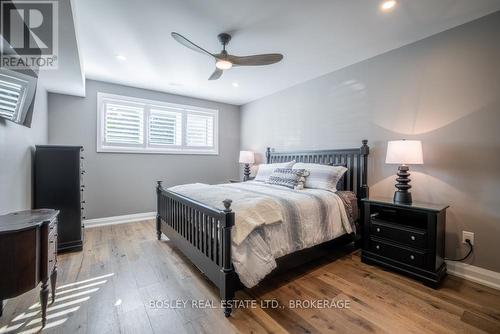 Lower Level Bedroom - 1 Hurricane Road, Pelham (Fonthill), ON - Indoor Photo Showing Bedroom