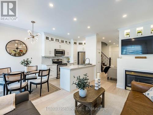 3390 Fountain Park Avenue, Mississauga, ON - Indoor With Fireplace