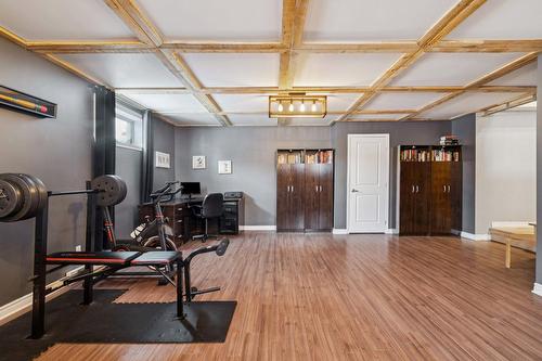 Basement - 347 Rue Schubert, Saint-Jean-Sur-Richelieu, QC - Indoor Photo Showing Gym Room