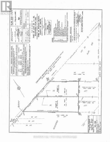 Survey - Lot 56 Constance Boulevard, Wasaga Beach, ON 