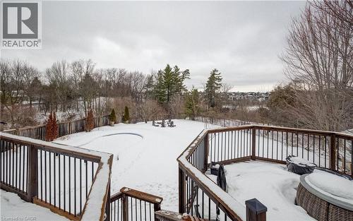 928 Evens Pond Court, Kitchener, ON - Outdoor With Deck Patio Veranda
