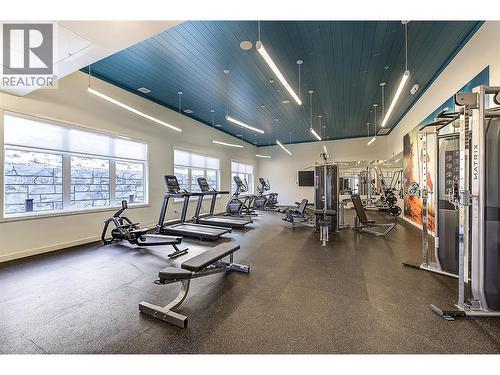 1111 Frost Road Unit# 407, Kelowna, BC - Indoor Photo Showing Gym Room