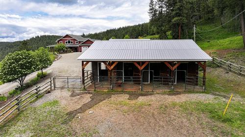 705 Creighton Valley Road, Lumby, BC - Outdoor With Deck Patio Veranda