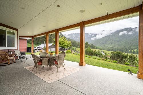 705 Creighton Valley Road, Lumby, BC - Outdoor With Deck Patio Veranda With Exterior