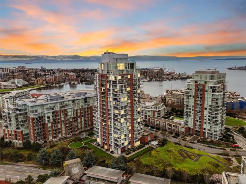 809-83 Saghalie Rd, Victoria, BC - Outdoor With Body Of Water With View