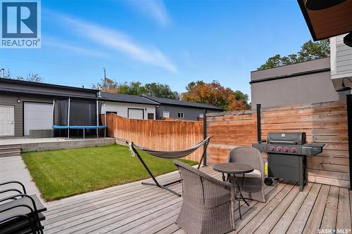 1172A Spadina Crescent E, Saskatoon, SK - Outdoor With Deck Patio Veranda With Exterior