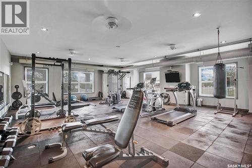611 1015 Patrick Crescent, Saskatoon, SK - Indoor Photo Showing Gym Room
