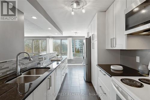 510 - 570 Proudfoot Lane, London North (North N), ON - Indoor Photo Showing Kitchen With Double Sink