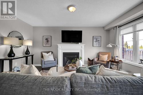 120 Elmer Adams Drive, Clarington (Courtice), ON - Indoor With Fireplace