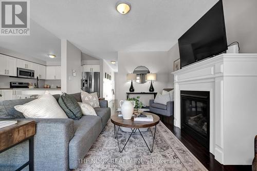 120 Elmer Adams Drive, Clarington (Courtice), ON - Indoor Photo Showing Living Room With Fireplace