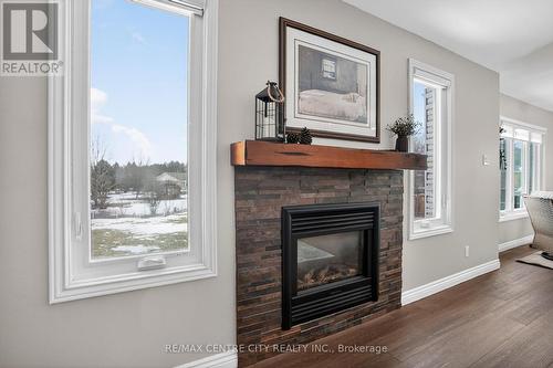 92 Mill Street, Middlesex Centre (Ilderton), ON - Indoor Photo Showing Living Room With Fireplace