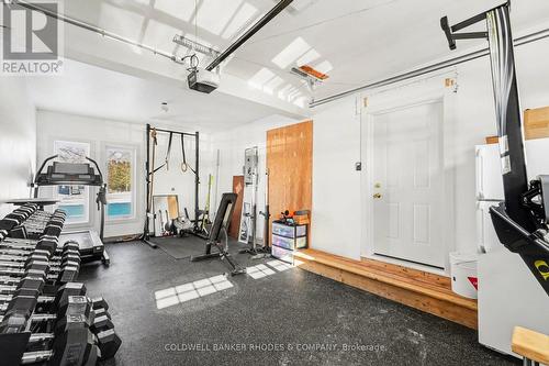 Main floor gym (in attached garage) - 3489 Galetta Side Road, Ottawa, ON 