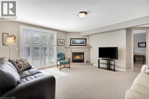 Walk-out - 20 Isherwood Avenue Unit# 5, Cambridge, ON - Indoor Photo Showing Other Room With Fireplace