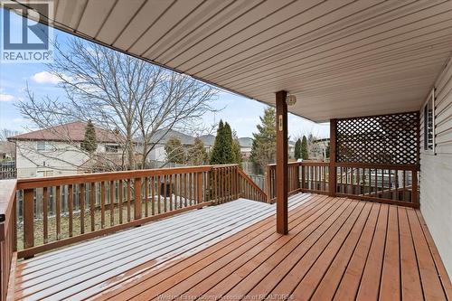 2538 Duneshill, Windsor, ON - Outdoor With Deck Patio Veranda With Exterior