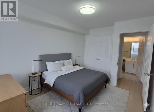 Second Bedroom Virtually Staged - 1108 - 168 Bonis Avenue, Toronto, ON - Indoor Photo Showing Bedroom