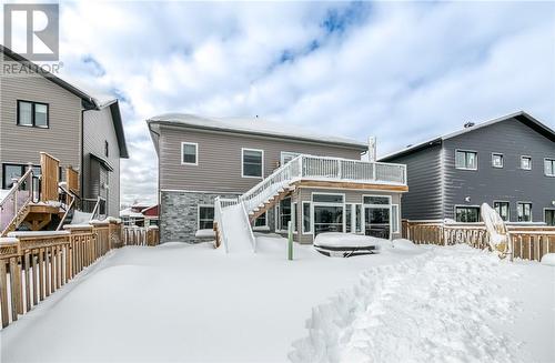 22 Teravista Way, Sudbury, ON - Outdoor With Deck Patio Veranda