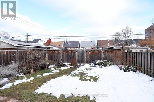 Fenced Backyard w Pollinator Garden - 261 Prospect Street S, Hamilton, ON - Outdoor