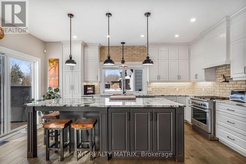 58 De La Seigneurie Street, Champlain, ON - Indoor Photo Showing Kitchen With Upgraded Kitchen