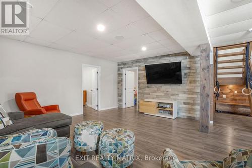 58 De La Seigneurie Street, Champlain, ON - Indoor Photo Showing Living Room With Fireplace
