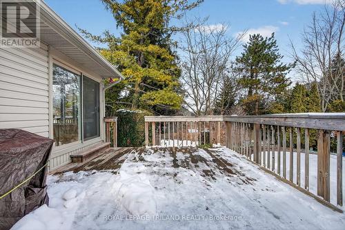 Backyard - 88 Salem Court, London South (South P), ON - Outdoor With Deck Patio Veranda