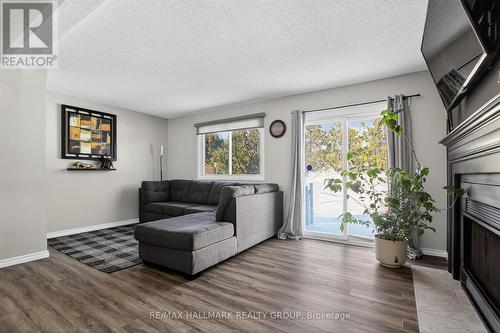 37 Priam Way, Ottawa, ON - Indoor Photo Showing Living Room With Fireplace