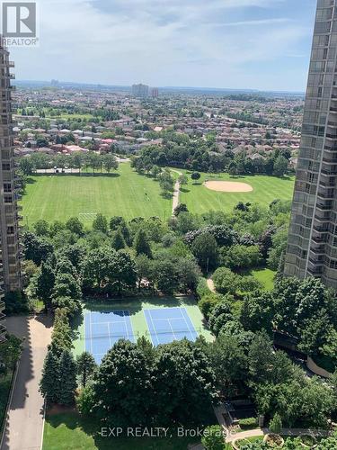 2120 - 25 Kingsbridge Garden Circle, Mississauga, ON - Outdoor With View