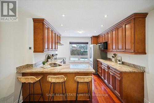 3036 Swansea Drive, Oakville, ON - Indoor Photo Showing Kitchen With Double Sink