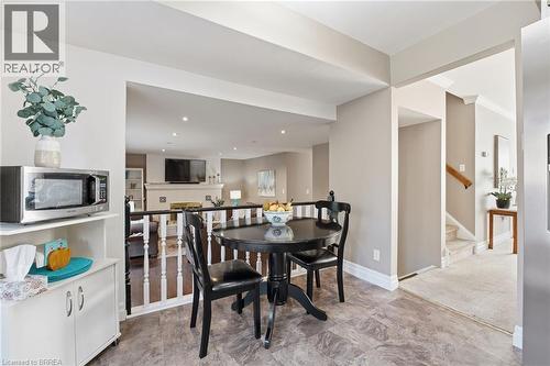 Breakfast Area - 23 Vance Crescent, Waterdown, ON - Indoor Photo Showing Dining Room