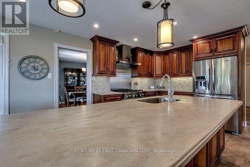 157 Wheeler Avenue, Thames Centre, ON - Indoor Photo Showing Kitchen With Upgraded Kitchen