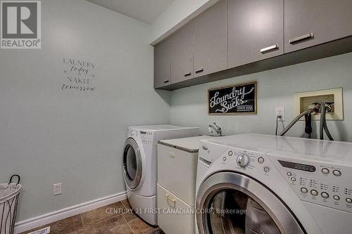 MAIN FLOOR LAUNDRY - 157 Wheeler Avenue, Thames Centre, ON - Indoor Photo Showing Laundry Room