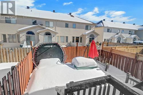 Backyard - 560 Du Pin Rouge Way, Ottawa, ON - Outdoor With Deck Patio Veranda